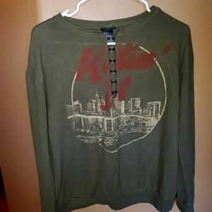 Rue 21 circle enclosed front sweatshirt